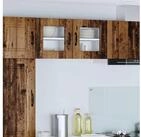 vidaXL Sideboard, K&uuml;chenschrank mit Speicher Kalmar 2 pcs Altholz 40 x 31 x 40...