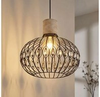 GLOBO LIGHTING LED-H&auml;ngeleuchte, Leuchtmittel inklusive, Warmwei&szlig;, LED