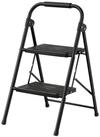 COSTWAY Klapptritt, 2 Stufen, bis 265kg, mit Handgriff & Anti-Rutsch-Pedal