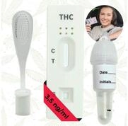 EKNA Drogen-Schnelltest THC Schnelltest f&uuml;r Fahrtauglichkeit - Speichel Test...