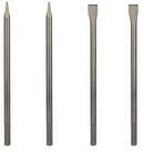 BOSCH Mei&szlig;el-Set Bosch Mei&szlig;el-Set 4tlg. SDS-max-Aufnahme 400 mm Flachmei&szlig;el