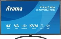 Iiyama 43" VA-panel, 3840x2160 UHD - DLG 1920x1080 120Hz, 3ms, 450cdm&sup2;, Sp...