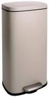 SVITA M&uuml;lleimer TQ, Fu&szlig;pedal, Inneneimer herausnehmbar, Stahl, 30L, Taupe