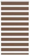 Rollo Doppelrollo Braun 75x100 cm Stoffbreite 70,9 cm Polyester, vidaXL