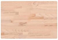 vidaXL Schneidebrett Schneidebrett 60x40x4 cm Massivholz Buche, Holz braun