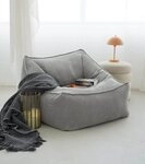 mokebo Sitzsack Der L&uuml;mmel (aus Cordstoff), gem&uuml;tlicher Cordsessel oder