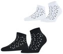 Esprit Sneakersocken Playful Hearts 2-Pack Sneakersocken (2-Paar)
