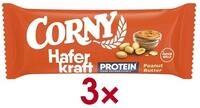 CORNY Peanut Butter Riegel, Haferriegel, 3x 40 g