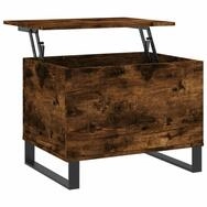 vidaXL Couchtisch Couchtisch R&auml;uchereiche 60x44,5x45 cm Holzwerkstoff (1-St)