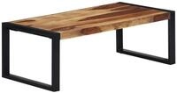 vidaXL Couchtisch Couchtisch 110x60x40 cm Massivholz