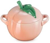 LE CREUSET Auflaufform Mini-Cocotte Pfirsich rund p&ecirc;che, Steinzeug