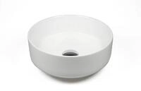 Stabilo Sanit&auml;r Waschbecken Aufsatzwaschbecken Wei&szlig; rund 36 cm aus Keramik...