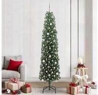 vidaXL K&uuml;nstlicher Weihnachtsbaum, K&uuml;nstlicher Weihnachtsbaum mit 300 LEDs mit