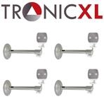 TronicXL &Uuml;berwachungskamera-Halterung 4 x CCTV Kamera Wandhalter...