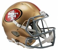 San Francisco 49ers Spielzeug-Helm San Francisco 49ers Mini Helm SPEED