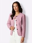 creation L Blusenblazer Woll-Mix-Blazer Langarm