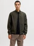 Bomberjacke JACK & JONES "JJECHARGE STAND COLLAR BOMBER NOOS", Herren, Gr. L, rosin,