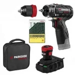 PARKSIDE PERFORMANCE&reg; Akku-Drehschlagschrauber 12V Bohrschrauber PBSPA 12 Akku 2.0