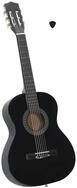 vidaXL Westerngitarre Klassikgitarre f&uuml;r Anf&auml;nger und Kinder Schwarz 3/4 36"