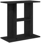 vidaXL Aquariumunterschrank Aquariumst&auml;nder Schwarze Eiche 60 x 30 x 60 cm