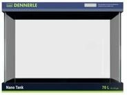 DENNERLE Aquarium Nano Tank White Glass