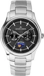 Jacques Lemans Quarzuhr Derby 1-2213I, Armbanduhr, Herrenuhr, Edelstahlarmband,