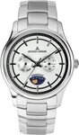 Jacques Lemans Quarzuhr Derby 1-2213J, Armbanduhr, Herrenuhr, Edelstahlarmband,