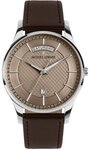 Jacques Lemans Quarzuhr London Quarz Dunkelbraun/Mokka