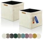 Lycce Regalkorb Lycce Kallax Boxen Cord, faltbare Aufbewahrungsboxen...