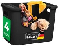 Novaliv Aufbewahrungsbox 30953-4x (4 St), Novaliv 4x Aufbewahrungsbox Bad...