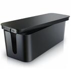 BEARWARE Kabelbox, (1-tlg), Kabel Box mit Gummif&uuml;&szlig;en - Kabelmanagement /...
