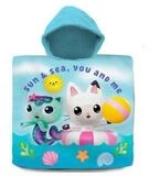 Gabby's Dollhouse Poncho Gabby's Dollhouse Poncho 60x120cm &ndash; Sun & Sea Strandtuch