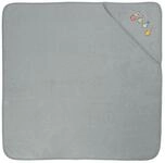 ZOLLNER Kapuzenhandtuch, Walkfrottee (1-St), 100 x 100 cm, 100% Baumwolle, mit