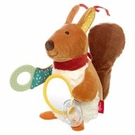 Sigikid Greifspielzeug PlayQ Aktiv-Eichh&ouml;rnchen Yellow