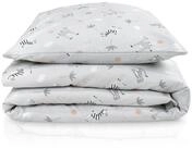 Julius Z&ouml;llner Babybettw&auml;sche Savanne grau Bettw&auml;sche Jersey 100x135+40x60, 2