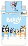 Jerry Fabrics Babybettw&auml;sche Bluey Babybettw&auml;sche Set Familie 100x135 cm 100%