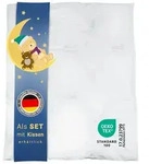 ZOLLNER Kinderbettdecke, F&uuml;llung: 90% Daunen, 10% Federn, 100 x 135 cm, 100%