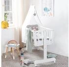 roba&reg; Stubenbett Komplettwiegenset "Little Stars", Stubenwagen & Wiege aus...