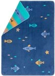 Babydecke Mila 'Fische' 75 x 100 cm, DAVID FUSSENEGGER