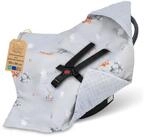 Einschlagdecke Babyschale Baby Decke 90x90 cm - Fu&szlig;sack Blanket f&uuml;r Kinderwagen,