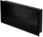 LuxeBath Duschwand Wandnische aus Edelstahl Flexibler Einbau f&uuml;r Badezimmer...