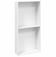 vidaXL Brauseschlauch Duschnische Mattwei&szlig; 32x62x9 cm Edelstahl
