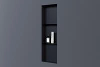 Bernstein Duschwand NT309010X, rostfrei aus Edelstahl & PVD-Beschichtung / Farbe