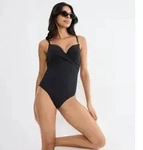 Triumph Badeanzug Summer Twist Eleganz und Komfort schwarz 38