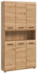 xonox.home Stauraumschrank Artisan Oak Nachbildung Melamin beschichtet modern