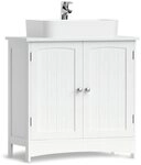 VASAGLE Waschbeckenunterschrank Waschtischunterschrank Badezimmerschrank...