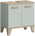 xonox.home Waschbeckenschrank Star Unterschrank in hellgr&uuml;n B/H/T ca.: 60 x 61...