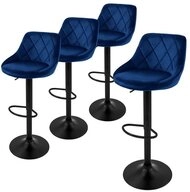 ML-DESIGN Barhocker Gepolsterter Barstuhl mit R&uuml;ckenlehne und Fu&szlig;st&uuml;tze,...