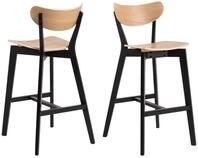 ACTONA GROUP Barhocker 2er Set Roxby Barhocker natur. (2 St)