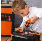 Smoby Kinder-Werkzeug-Set Spielwelten Werkstatt Black & Decker Werkzeugkoffer